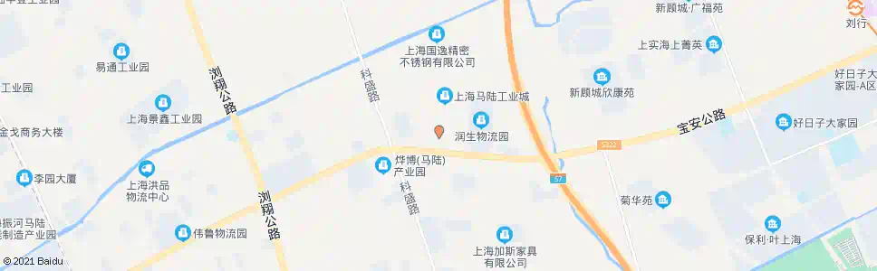 上海陈宝路宝安公路_公交站地图_上海公交_妙搜公交查询2025