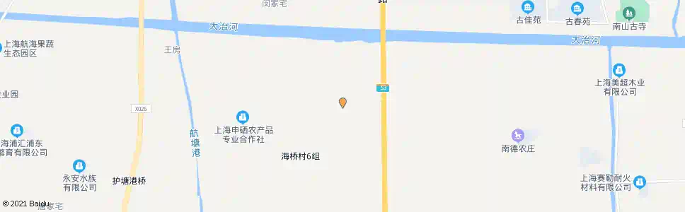 上海海桥村4组_公交站地图_上海公交_妙搜公交查询2025