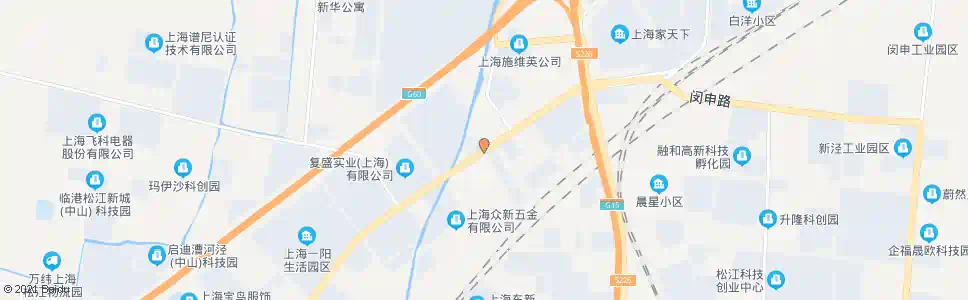 上海民益路漕河路(招呼站)_公交站地图_上海公交_妙搜公交查询2025