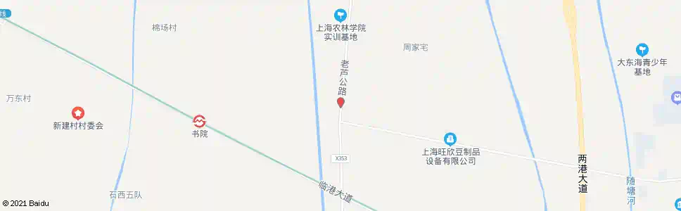 上海棉场(老芦公路三三公路)_公交站地图_上海公交_妙搜公交查询2025