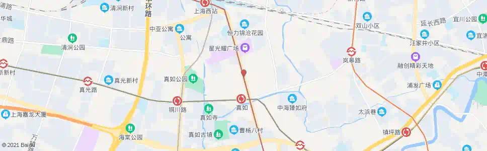 上海曹杨路礼泉路(临时站)_公交站地图_上海公交_妙搜公交查询2025