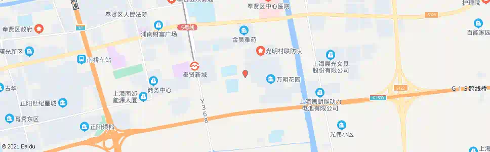 上海万明路光明村中心路_公交站地图_上海公交_妙搜公交查询2025
