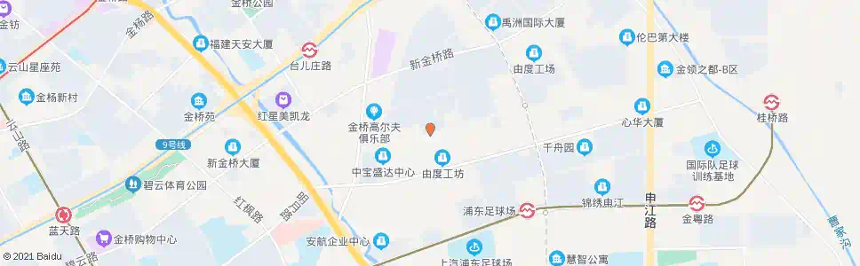 上海云桥路金沪路_公交站地图_上海公交_妙搜公交查询2025