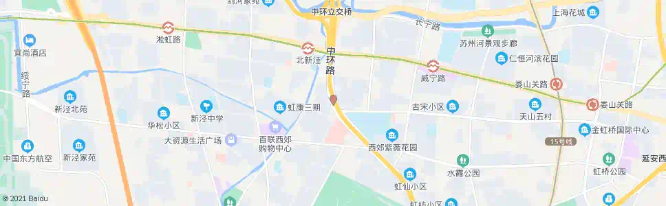 上海北虹路茅台路_公交站地图_上海公交_妙搜公交查询2025