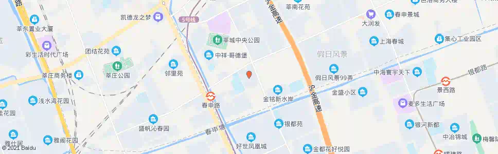 上海春申四季苑(都市路春申路)_公交站地图_上海公交_妙搜公交查询2025