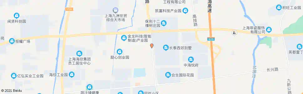 上海泗砖南路莘砖公路_公交站地图_上海公交_妙搜公交查询2025