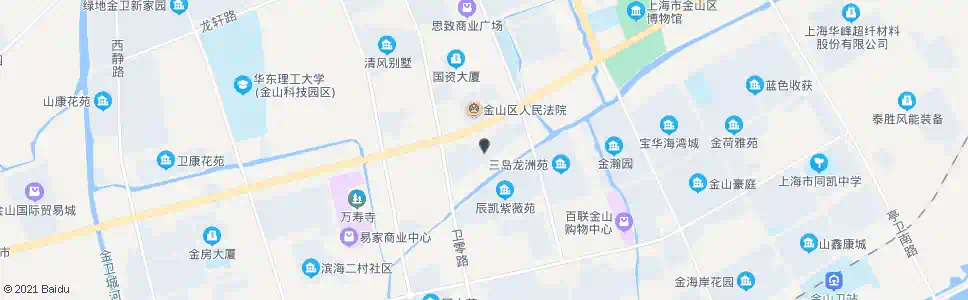上海金山世纪城_公交站地图_上海公交_妙搜公交查询2025