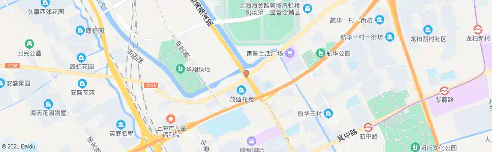 上海七莘路沪青平公路_公交站地图_上海公交_妙搜公交查询2025