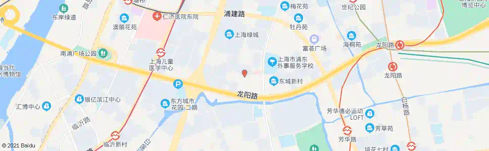 上海东建路东绣路_公交站地图_上海公交_妙搜公交查询2025