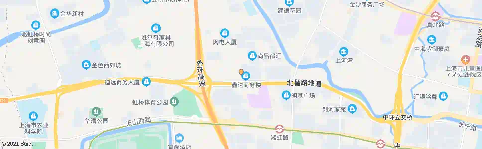 上海协和路北翟路_公交站地图_上海公交_妙搜公交查询2025