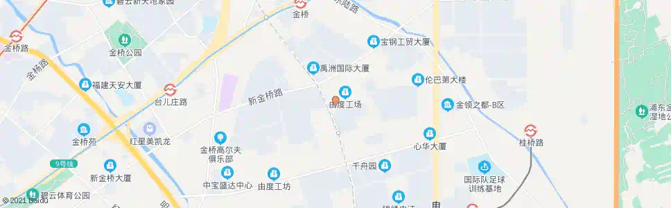 上海宁桥路金港路_公交站地图_上海公交_妙搜公交查询2025