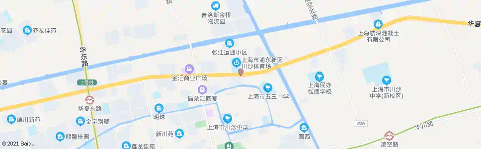 上海城北(华夏东路车站路)_公交站地图_上海公交_妙搜公交查询2025
