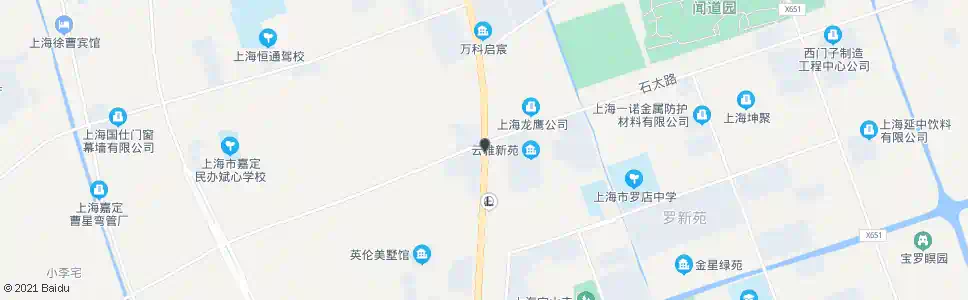 上海沪太路石太路_公交站地图_上海公交_妙搜公交查询2025