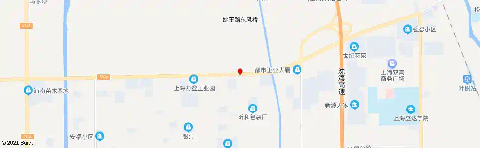 上海叶新公路叶达路_公交站地图_上海公交_妙搜公交查询2025