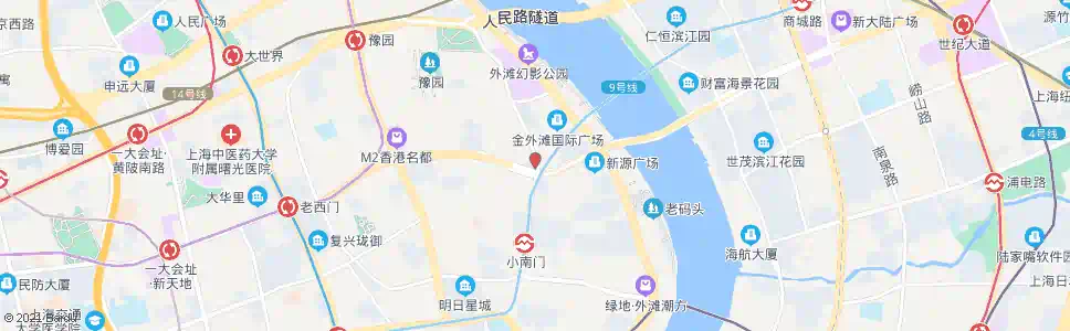 上海大东门_公交站地图_上海公交_妙搜公交查询2025