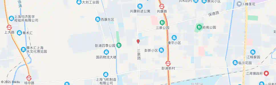 上海三泉路临汾路_公交站地图_上海公交_妙搜公交查询2025