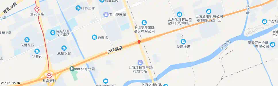 上海泰和路江杨北路_公交站地图_上海公交_妙搜公交查询2025