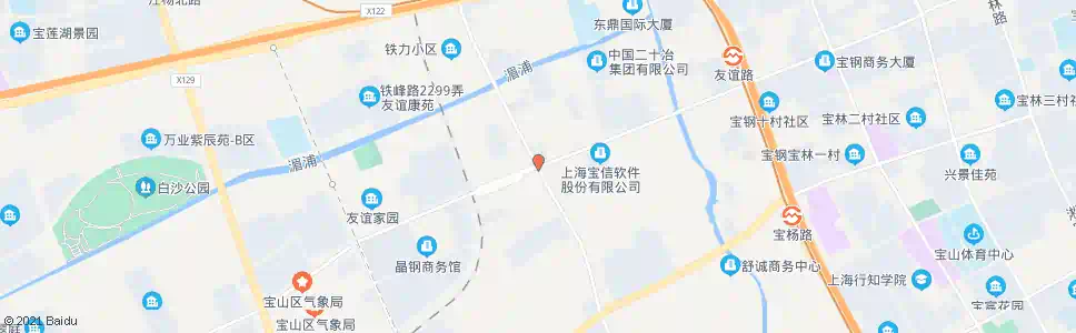 上海铁力路友谊路_公交站地图_上海公交_妙搜公交查询2025