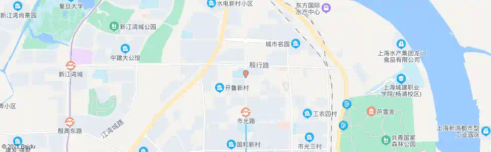 上海中原路殷行路_公交站地图_上海公交_妙搜公交查询2025