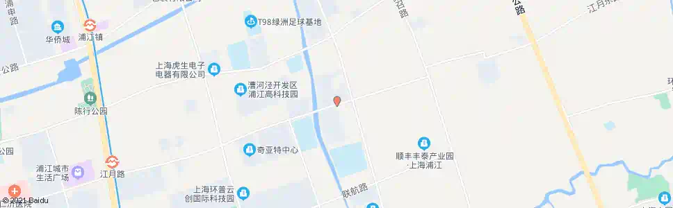 上海万芳路江月路_公交站地图_上海公交_妙搜公交查询2025