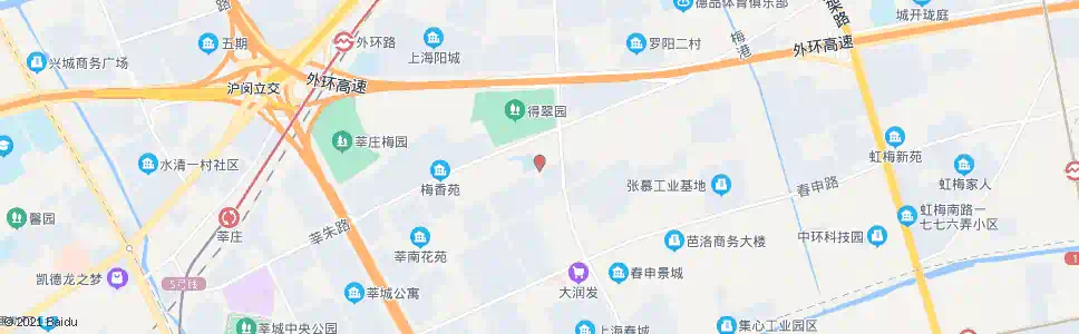 上海高兴路莲花南路_公交站地图_上海公交_妙搜公交查询2025