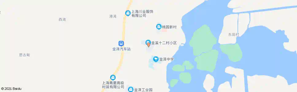 上海金溪路_公交站地图_上海公交_妙搜公交查询2025