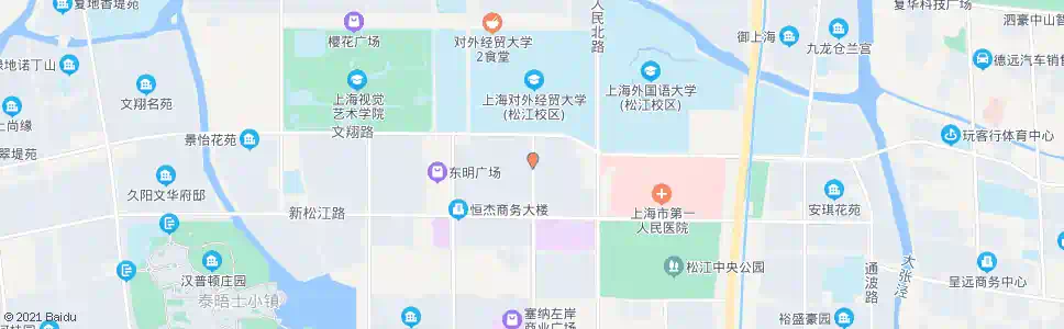 上海西林北路文翔路_公交站地图_上海公交_妙搜公交查询2025