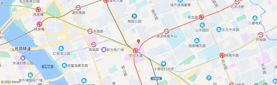 上海福山路张杨路_公交站地图_上海公交_妙搜公交查询2025