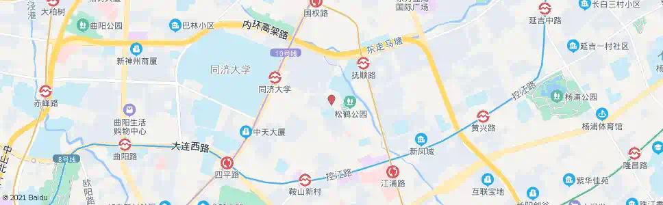 上海抚顺路铁岭路_公交站地图_上海公交_妙搜公交查询2025