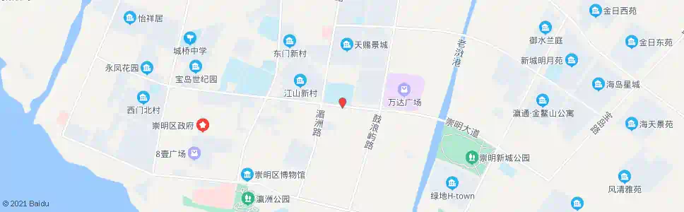 上海一江山路湄洲路_公交站地图_上海公交_妙搜公交查询2025