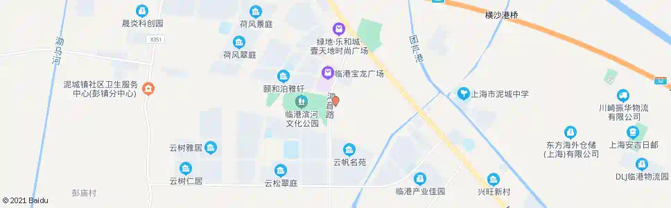 上海泥城_公交站地图_上海公交_妙搜公交查询2025