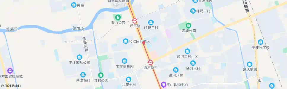 上海共和新路呼玛路_公交站地图_上海公交_妙搜公交查询2025