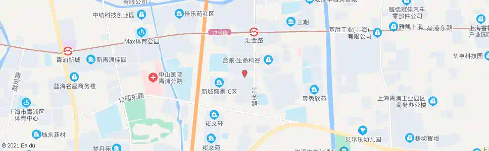 上海秀禾路汇金路_公交站地图_上海公交_妙搜公交查询2025