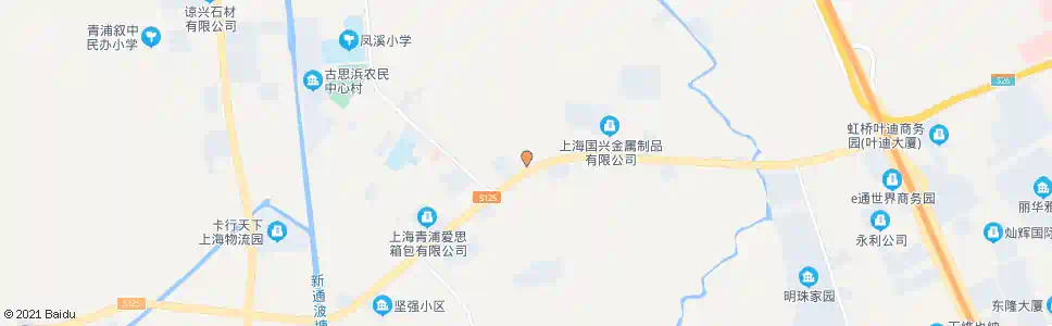 上海北青公路凤溪_公交站地图_上海公交_妙搜公交查询2025