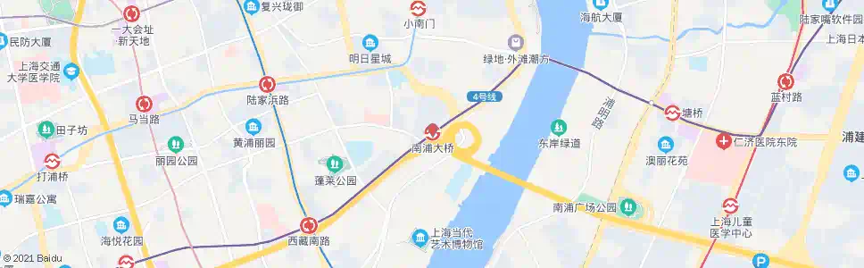 上海南浦大桥_公交站地图_上海公交_妙搜公交查询2025