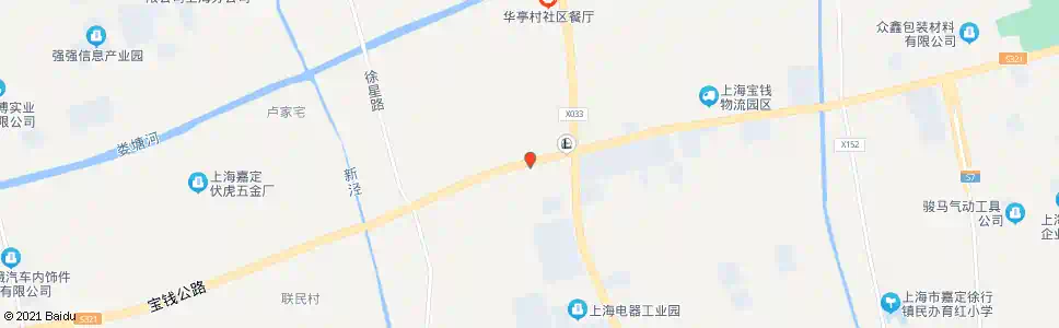 上海宝钱公路浏翔公路_公交站地图_上海公交_妙搜公交查询2025