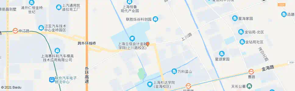 上海上川路华东路_公交站地图_上海公交_妙搜公交查询2025