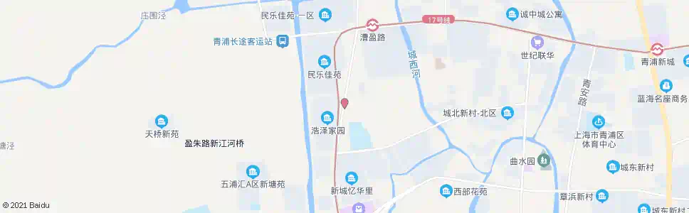 上海漕盈路青赵公路_公交站地图_上海公交_妙搜公交查询2025