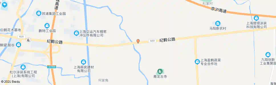 上海纪鹤公路旧青浦_公交站地图_上海公交_妙搜公交查询2025