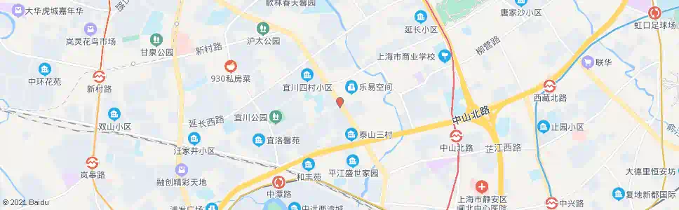 上海沪太路华阴路_公交站地图_上海公交_妙搜公交查询2025