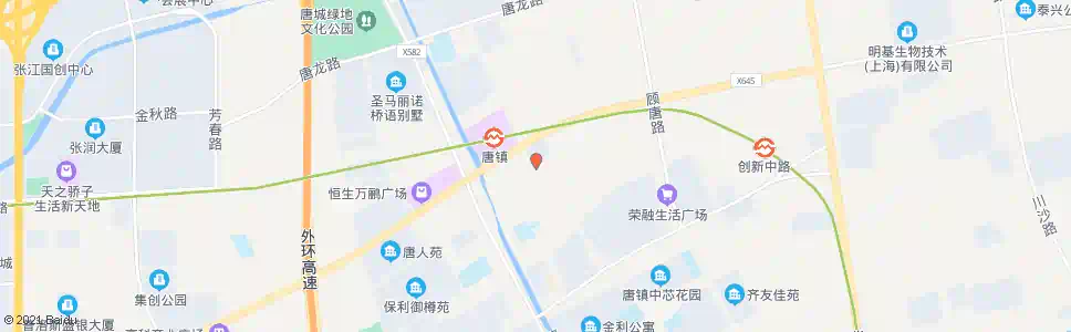 上海齐爱路高科东路_公交站地图_上海公交_妙搜公交查询2025