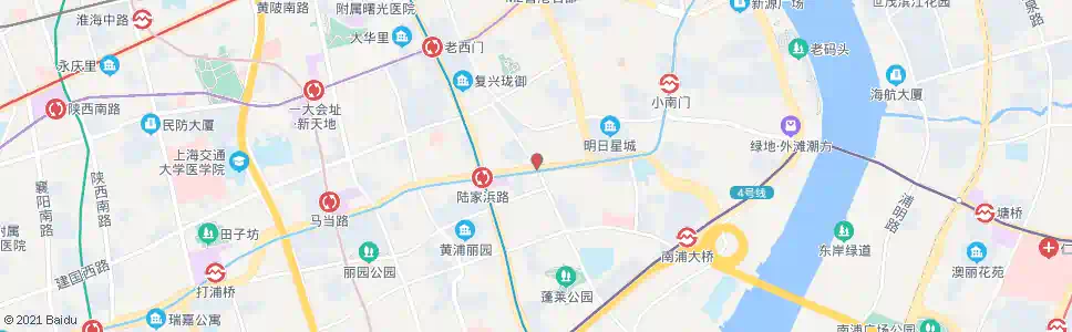 上海南车站路陆家浜路_公交站地图_上海公交_妙搜公交查询2025