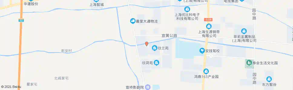 上海宣桥中心幼儿园_公交站地图_上海公交_妙搜公交查询2025