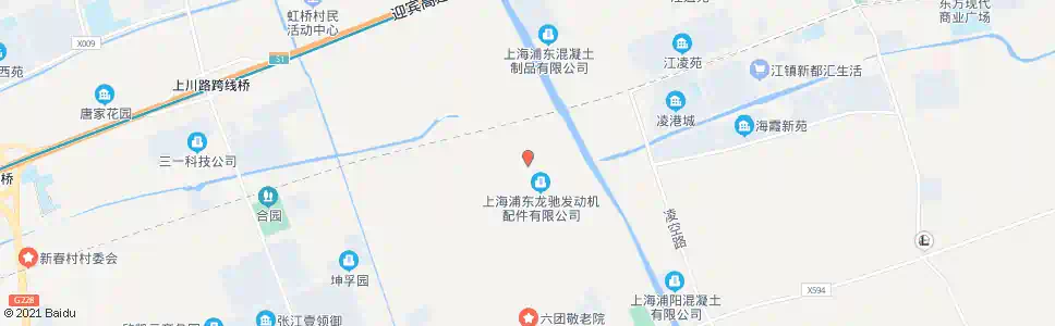 上海高桥支路_公交站地图_上海公交_妙搜公交查询2025