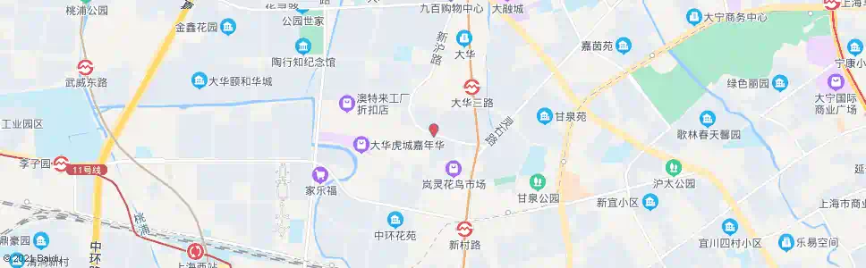 上海怡华苑路新沪路_公交站地图_上海公交_妙搜公交查询2025