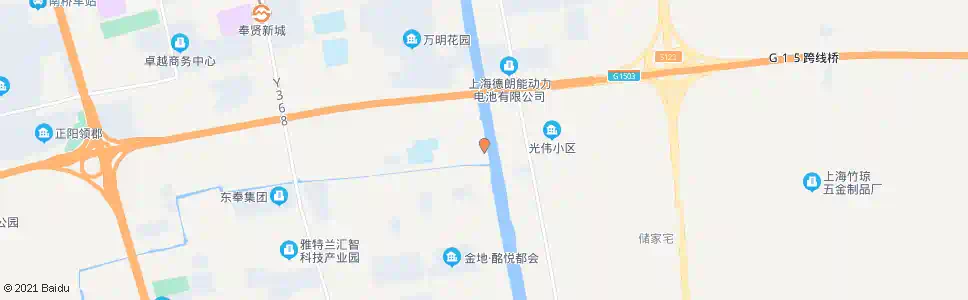 上海朝阳社区(招呼站)_公交站地图_上海公交_妙搜公交查询2025