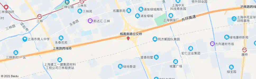 上海林鸣路杨高南路_公交站地图_上海公交_妙搜公交查询2025