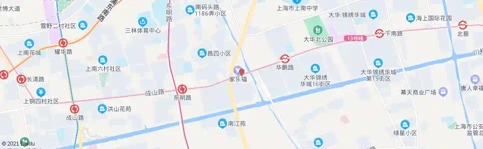 上海成山路杨高南路_公交站地图_上海公交_妙搜公交查询2025