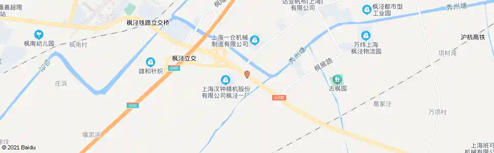 上海网埭港(北)_公交站地图_上海公交_妙搜公交查询2025