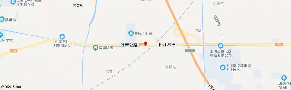 上海叶新公路陆庄公路_公交站地图_上海公交_妙搜公交查询2025